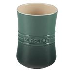 LE CREUSET Artichaut Stoneware 1 Quart Utensil Crock, Dishwasher Safe, Resistant to Chips, Scratches and Stains