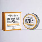 Dog Paw Balm natural organic soother for cracked, dry, itchy paws and pads. Ointment paw butter for dogs. Cruelty-free, soothing, moisturising, anti-fungal, transforms cracked, rough dry paws 30 Gram