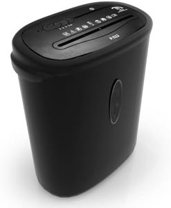 PI P-512 Paper,CD and Credit Card Cross Cut Shredder for Home/Office use with 12 Sheet Capacity,4 x 40 mm Cross Cut,21L Bin Capacity with 1 Year Warranty.