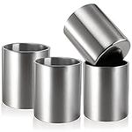 ZEAYEA Set of 4 Stainless Steel Whi