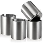 ZEAYEA Set of 4 Stainless Steel Whi