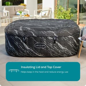 Lay-Z-Spa Florence AirJet Hot Tub – 4-6 Person Inflatable Spa