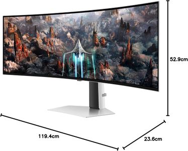 Samsung Odyssey 49" OLED Gaming Monitor – Ultra-Wide Curved Display