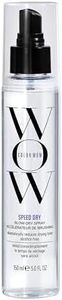 COLOR WOW Speed Dry Blow Dry Spray – Quick Hair Drying Spray with Heat Protection | Alcohol-Free Formula Cuts Drying Time by 30%, Protects Colour + Prevents Breakage, 150ml