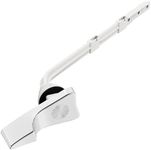 Qualihome Toilet Tank Flush Lever Replacement for American Standard (28 Degree Angle Arm, Chrome)