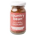 Country Bean Hazelnut Instant Coffee Powder 50 G | Arabica, Freeze-dried, Flavoured coffee | No Added Sugar | Makes 25 Cups