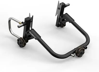 SCHENG-V Sport Bike Motorcycle Rear Stand, 360° Movable Lift Stands, Revolutionary Heavy Duty Motorcycle Stands - Quick, Safe, and Easy Single Person Operation