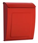 ARCHITECTURAL MAILBOXES 2594R Red Aspen Locking Wall Mount Mailbox, C1