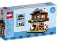 LEGO 40594 Houses of the World 3 - Switzerland Limited Edition Tribute to Swiss Architecture 12 + 278 Pieces Combine With 40583 (South America) and 40590 (North Africa)