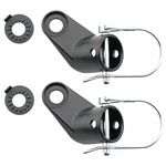 ODIER Bike Bicycle Trailer Coupler Steel Angled Elbow for Instep & Schwinn Bike Trailers