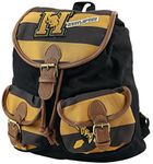 Harry Potter Hufflepuff Varsity Knapsack Backpack 14 x 17in