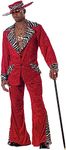 California Costumes mens Pimp/Adult adult sized costumes, Red, Medium US