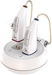 Rechargeable Hearing Aids for Seniors - (Pair) Digital Binaural Behind-The-Ear Personal Sound Amplification Aid Device, Long Lasting Battery, Comfortable All-Day BTE Design, Noise Cancellation, White
