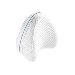 JELLEX Sleeping Memory Foam Pillow Cushion Cotton Leg Pillow Back Hip Joint Knee Pain Relief Cushion Leg Pillow and Knee Pillow, (Multi Color)