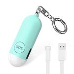 Ankilo Personal Safety Alarm for Women - 130DB Safe Sound Personal Alarm - Personal Security Alarm Keychain with LED Lights, Emergency Safety Alarm for Women, Men, Children, Elderly - Blue