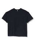 GILDAN Men's Heavy Cotton Tee T Shirt, Black, M UK