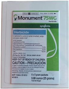 Monument 75 WG Selective Herbicide for Warm Season Turf Grasses-Box of 25 grams (5x5gm packets)