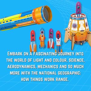 National Geographic Hydraulic Lift Kit – STEM Science Experiment Set