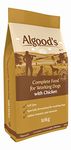 Algoods Working Dog Food Complete Dry Dog Food Chicken Flavour, 10 Kg