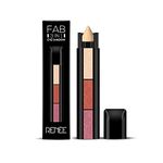 RENEE Fab 3 in 1 Eyeshadow 4.5gm - Highly Pigmented 3 Shades in 1 Stick, Adds Dimension and Intensity With Shimmery Finish, Enriched With Vitamin E