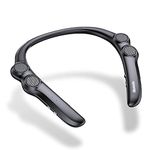 Portable Bluetooth Speakers, BBH-929s Pro Neckband Bluetooth Speakers with Built-in TF Memory Card, Wireless Wearable Speaker CVC 8.0 Noise Cancelling 3D Sound Personal Sport Speaker with Mic(Black)