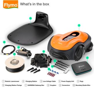Flymo UltraLife 600 Robotic Lawnmower – Smart Wireless, Cut-to-Edge for Medium Lawns