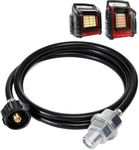 BlueStars Propane Fuel Filter F273699 with 6FT Hose Fit Mr.Heater Big Buddy
