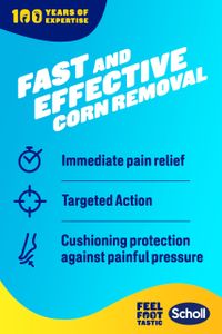 Scholl Corn Removal Kit – Fast-Acting Relief for Corns and Calluses