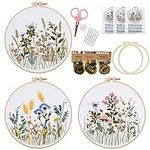 Lukinbox 3 Sets Embroidery Kit for 