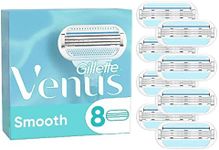 Gillette Venus Smooth Women's Razor Blade Refills, 8 Count