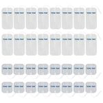 TENS 7000 Official TENS Unit Replacement Pads 32 Pack - 16 - 2" X 2", 16- 2" X 4" Electrode Pads Compatible with Most TENS Machines Replacement Electrodes Value Pack