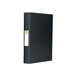 Q-Connect KF02005 2-Ring Binder A4 25mm Polypropylene - Black (Pack of 10)