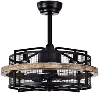 Parrot Uncle Bladeless Ceiling Fans with Lights and Remote