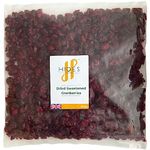 Hides Fine Foods - Dried Sweetened Cranberries 500g - Suitable for Vegetarians - Baking - Granola - Breakfast - Muffins - Snacking - Desserts - A Good Source of Fibre.