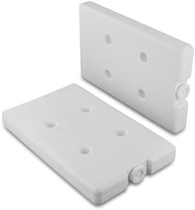 DL-pro 2 x Ice Packs 218 x 135 x 27 mm Compatible with Bosch Siemens 00085716 085716 Cooling Element Freezer Battery for Fridge Freezer Freezer Cooler Bag Cool Box