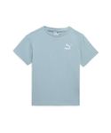 Puma Boy's Solid Relaxed Fit T-Shirt (628769_Turquoise Surf