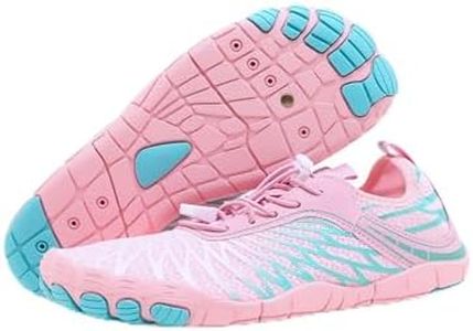 BRONOIR Grounding Barefoot Shoes with Copper, Pink, US Men 13, Women 15, EU 46, Flexible