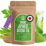 Organic Matcha Powder Monte Nativo (100g) - Premium Grade Japanese Matcha Tea - Perfect for Matcha Latte - Matcha Green Tea Powder - Macha