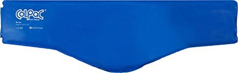 Chattanooga ColPac Reusable Gel Ice Pack Cold Therapy for Neck, Shoulder, Upper Back for Headaches, Swelling, Bruises, Sprains, Inflammation (23") - Blue