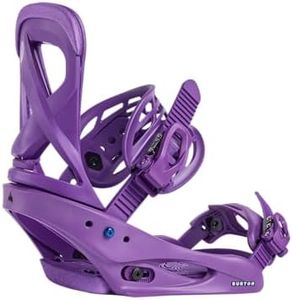 Burton Women's Scribe Re:Flex Snowboard Bindings, Imperial Purple, M