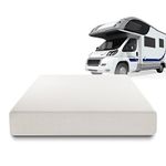 Zinus Deluxe Memory Foam 10 Inch RV / Camper / Trailer / Truck Mattress, Short Queen