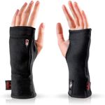 THE HEAT COMPANY - MERINO TUBE - Fingerless Merino Gloves - Premium Quality – Wrist Gaiters For Women & Men - Wrist Warmers: Half Finger Gloves for Winter - Size: X-LARGE