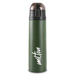 Milton New Crown 900 Thermosteel Hot or Cold Water Bottle, 750 ml, Green