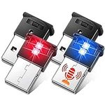 Tallew 4 Pcs Mini USB LED Light Car