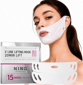 NING Chin Lifting Mask for Women, V Line Lifting Mask with Dual-Layer Lift