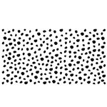 256 Pieces Polka Dot Wall Decals Irregular Polka Dots Wall Stickers Removable Vinyl DIY Minimalist Geometric Modern Art Wall Mural for Kids Bedroom Living Room Nursery Classroom Decoration (Black)