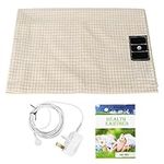 Grounding Sheets, Earthing Sheet with Grounding Cord, Earthing Bed Sheets, 5% Silver Fiber & 95% Cotton Fiber, Conductive Mattress Cover for Better Sleep (King)