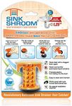 SinkShroom The Revolutionary Sink Drain Protector Hair Catcher/Strainer/Snare, Orange