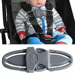 Paifeancodill Car Safety Seat Belt Clip, Safety Strap Belt Harness Chest Clip Safe Buckle for Baby, Seat Chest Harness Clip Car Seat Buckle Side Release Buckles Belt Lock Stroller Chest Clip (Gray)