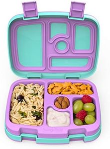 Bentgo Kids Prints (Mermaid Scales) - Leak-Proof, 5-Compartment Bento-Style Kids Lunch Box – Ideal Portion Sizes for Ages 3 to 7 – BPA-Free and Food-Safe Materials